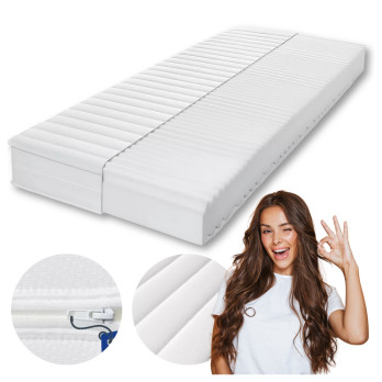 Materac Piankowy 7-strefowy 90x200 14 cm H2|H3