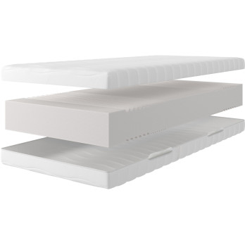 Materac Piankowy 7-strefowy 90x200 17 cm H3