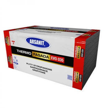 Styropian grafitowy Arsanit Thermo Fasada EVO 35 samogasnący
